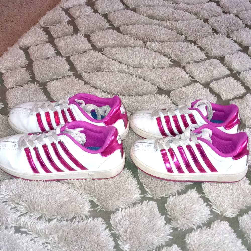 Sizes 12 and 3 girl K-Swiss sneakers